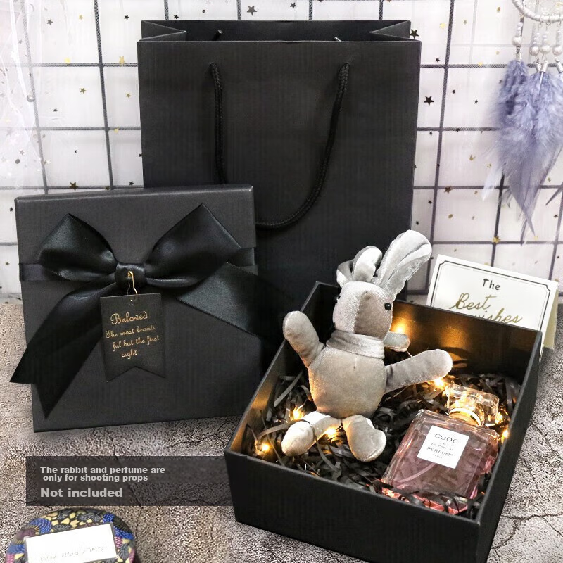 Tatanice Black Butterfly Bow Gift Box