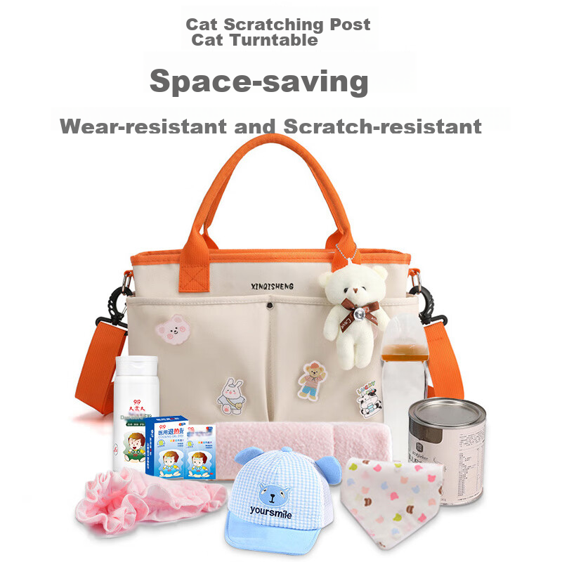 9i9 trendy mommy bag with bear