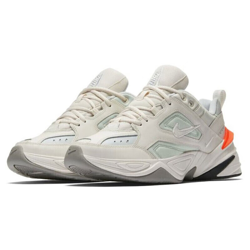 NIKE M2K TEKNO Men’s Casual Sneakers - Beige Gray, Size 40