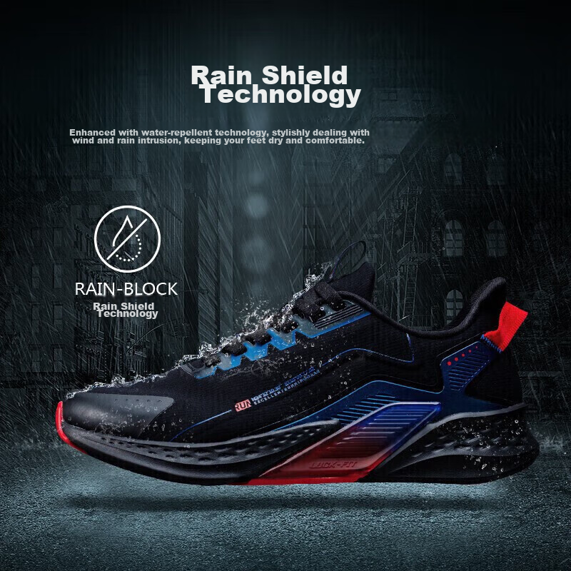 361° Men's Waterproof Joggers - Warm Autumn Winter Running Shoes_0