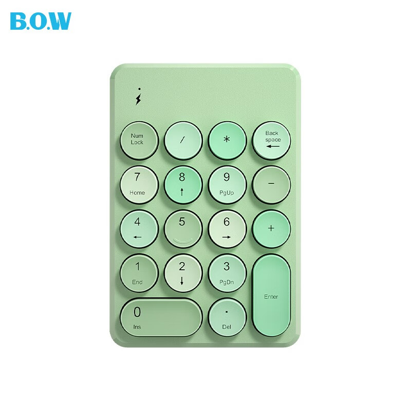 bow k155 wireless digital keyboard for finance accounting office use
