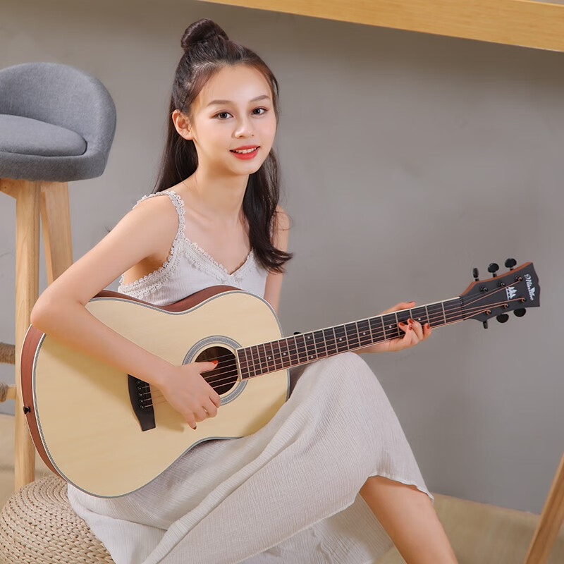 Minsine 28 Inch Beginner Guitar Acoustic 6 String