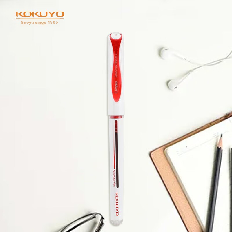kokuyo campus signature pen rollerball red 0.5mm
