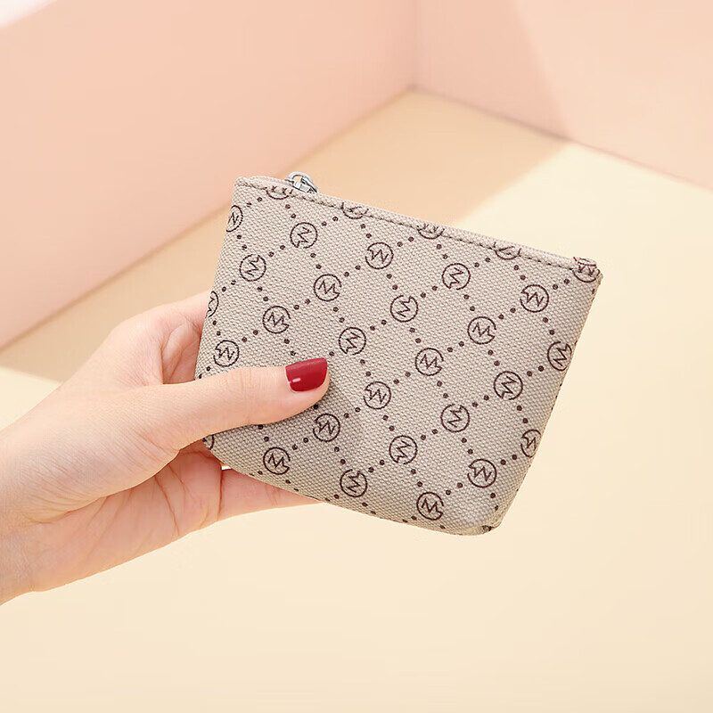 Golf vintage-style women's card holder