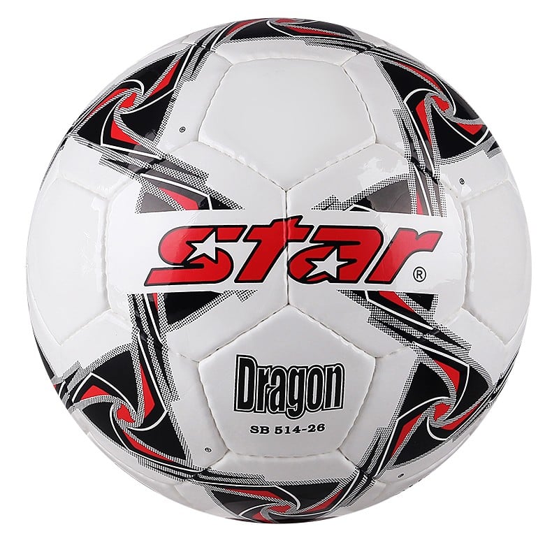 Star Dragon Series Youth Soccer Ball, Size 4 - Wear-Resistant PU, Hand-Stitched, Waterproof