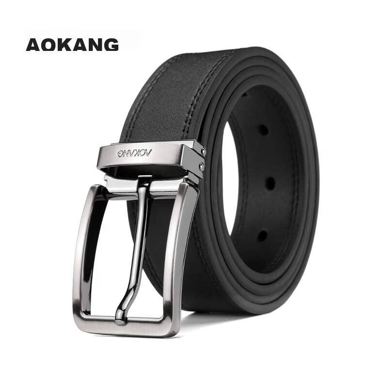 aokang men's leather belt