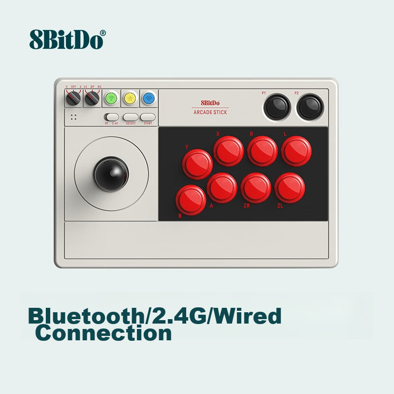 8BitDo Arcade Joystick V3 for Switch, PC & Raspberry Pi