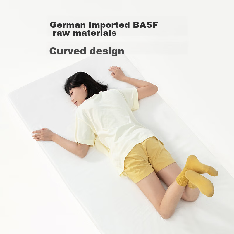 mlily zero-pressure memory foam mattress for students