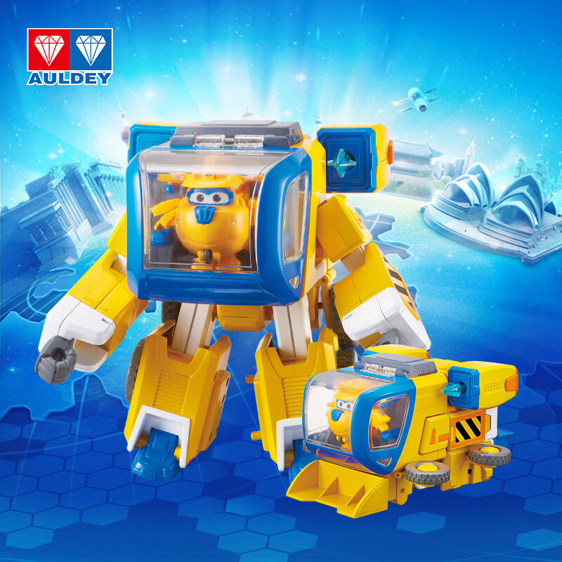 auldey super wings transforming robot toy