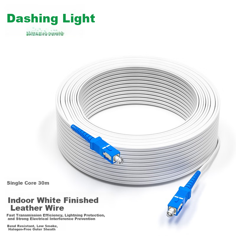 Dashengguang indoor single-core fiber optic cable, 30m