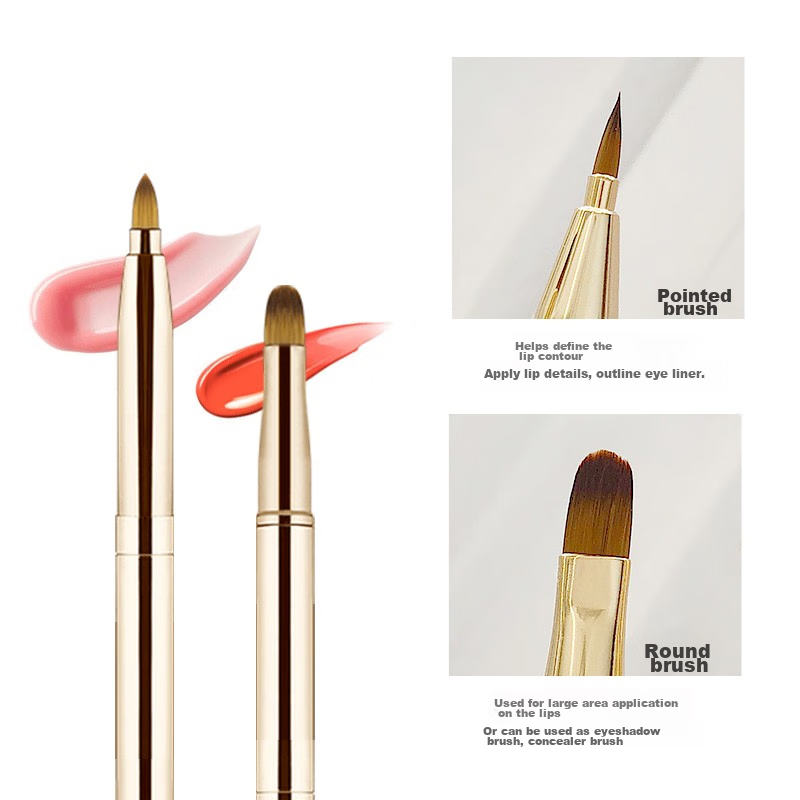 Upgraded UPLUS Double-Ended Lip Brush