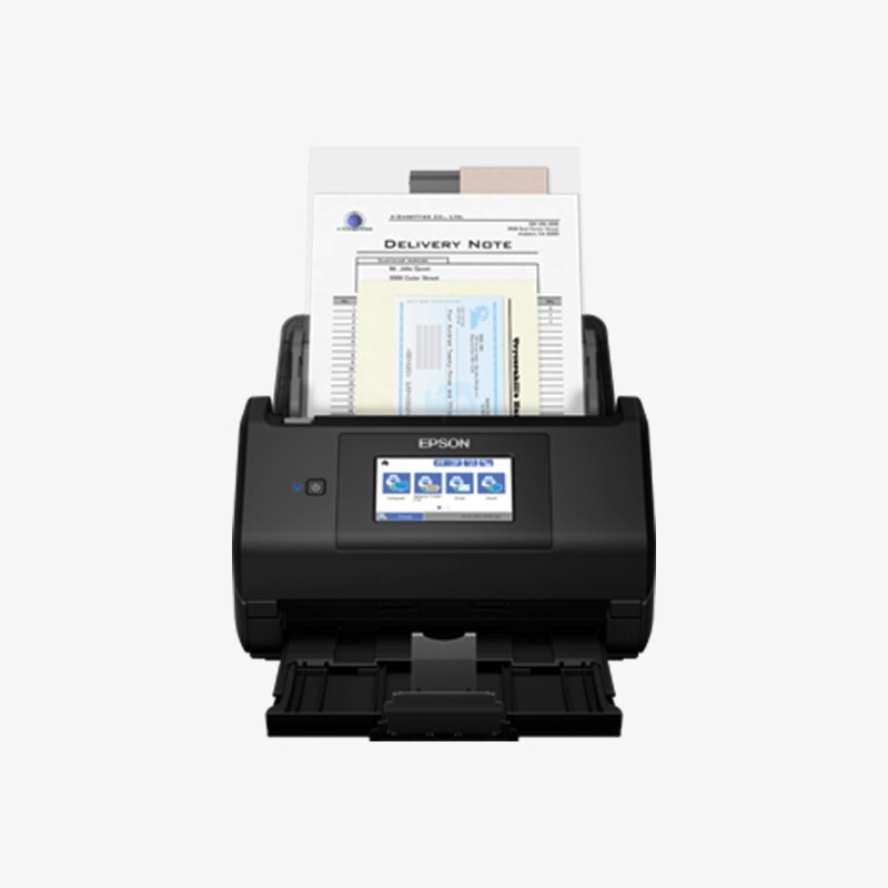 Epson ES-580W WiFi Scanner, High-Speed A4 Scanning, Touchscreen, USB Drive Support