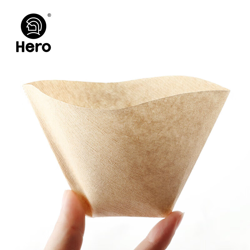 hero coffee filter paper pour-over drip coffee maker 100pcs