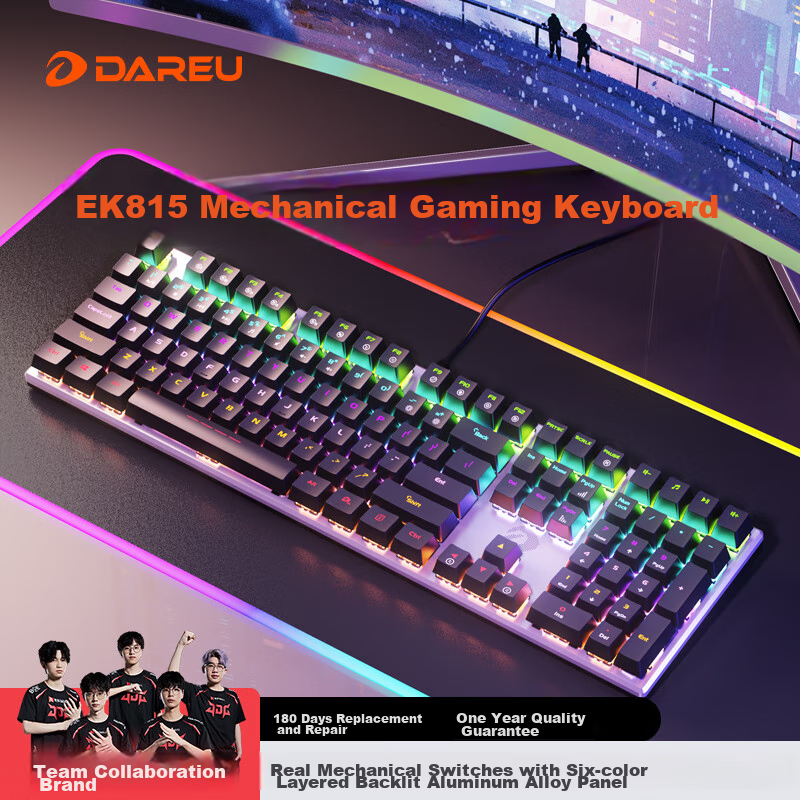 dareu ek815 mechanical gaming keyboard