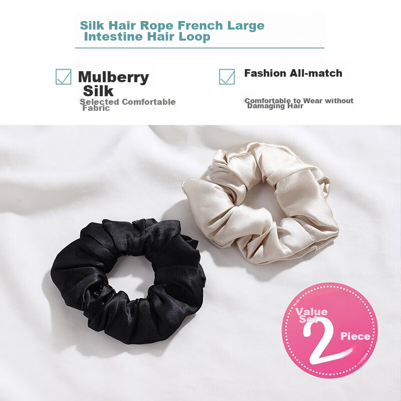 chimera silk hair ties, elegant accessories for women