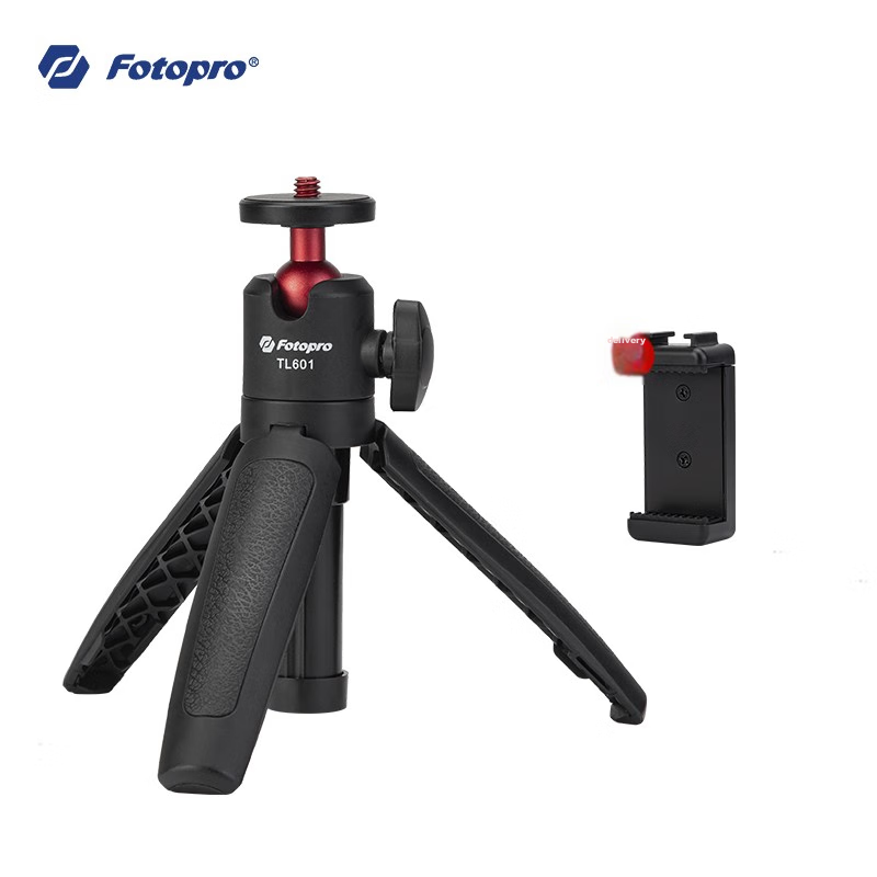 Fotopro TL-601 mini tripod for DJI Pocket 3 & GoPro Action 3