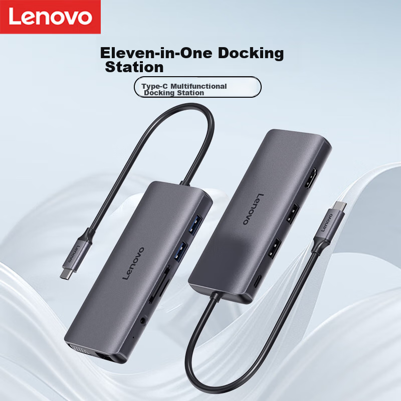 Lenovo 11-in-1 Type-C Docking Station