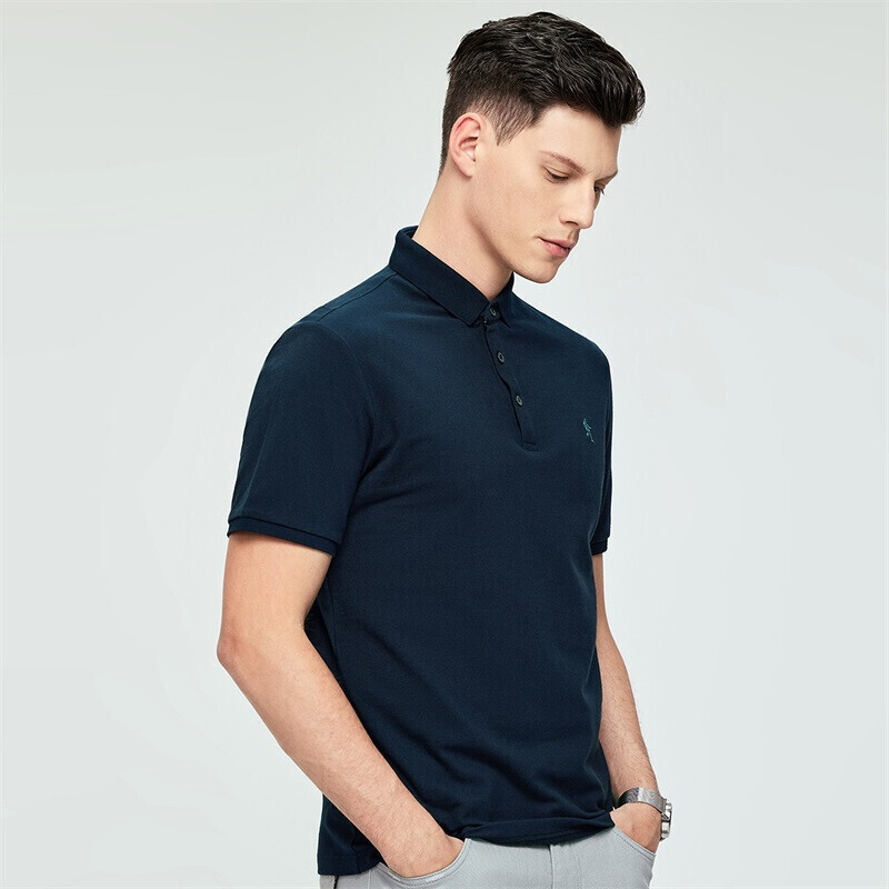 DANCING WOLVES Men's Short Sleeve Polo Shirt