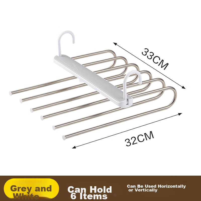 Jeko&Jeko Hyperbolic Pants Hanger - Durable Stainless Steel