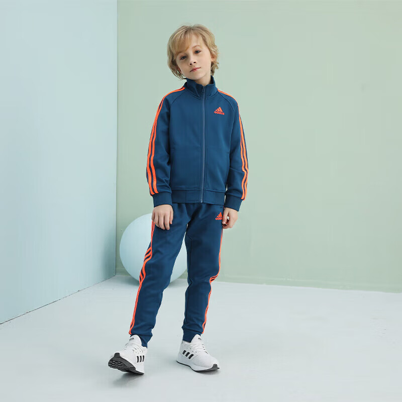 Adidas Kids' 3-Striped Lightweight Sport Suit