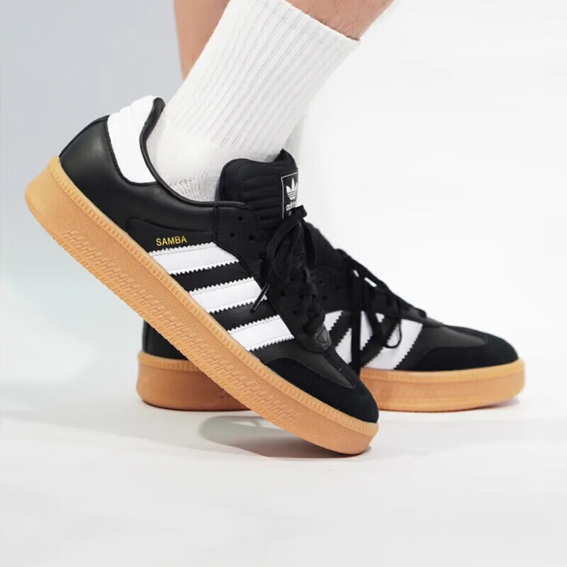 Adidas Trefoil Samba T-Toe Thick-Soled Casual Sports Shoes for Men and Women