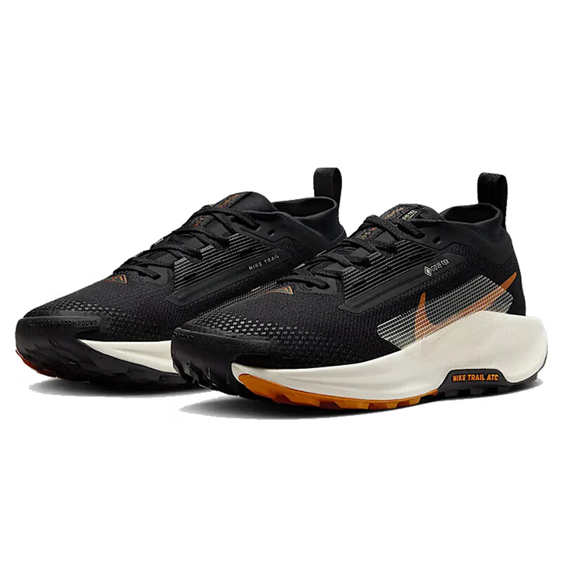NIKE Pegasus Trail 5 GTX Women's Running Shoes - Black, White & Brown - Size 37.5_1