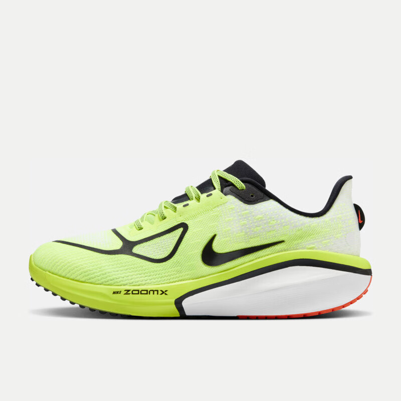 NIKE Vomero 17 Men's Running Shoes - Fluorescent Green, Size 40_0