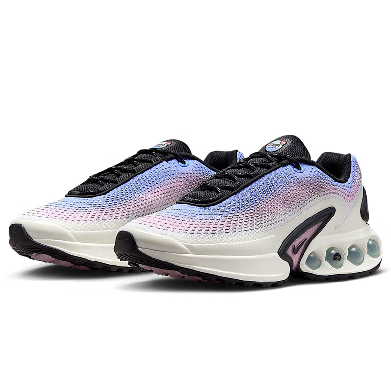 NIKE Women's Air Max DN Premium Sneakers, White/Pink/Purple