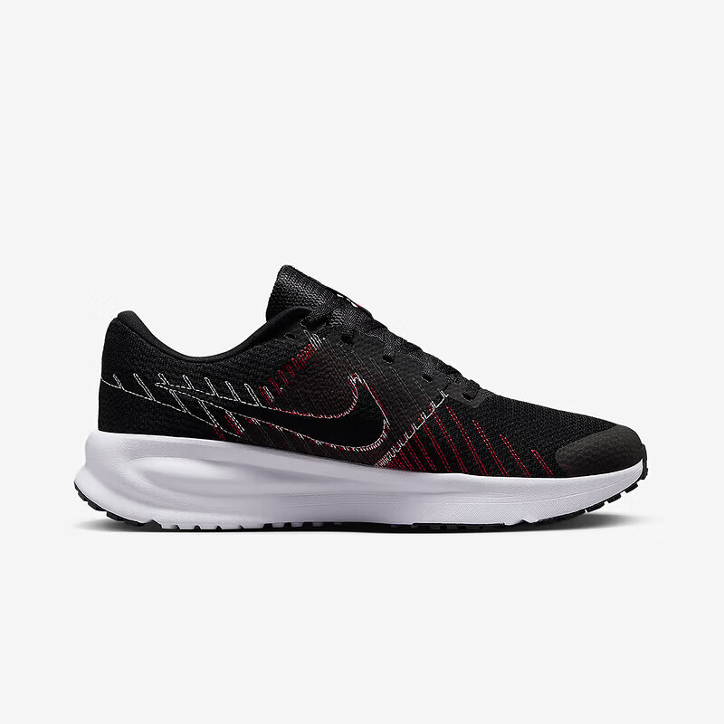 NIKE Men's Cushioned RUN DEFY Running Shoes - Black & Gray