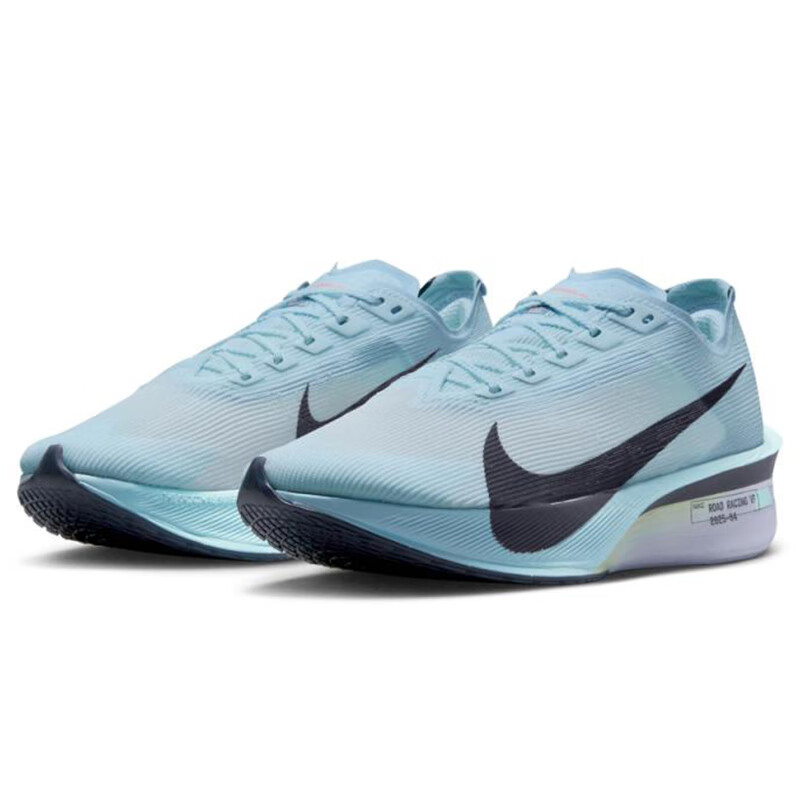 NIKE Women's ZOOMX Vaporfly 4 Running Shoes - Glacier Blue_0