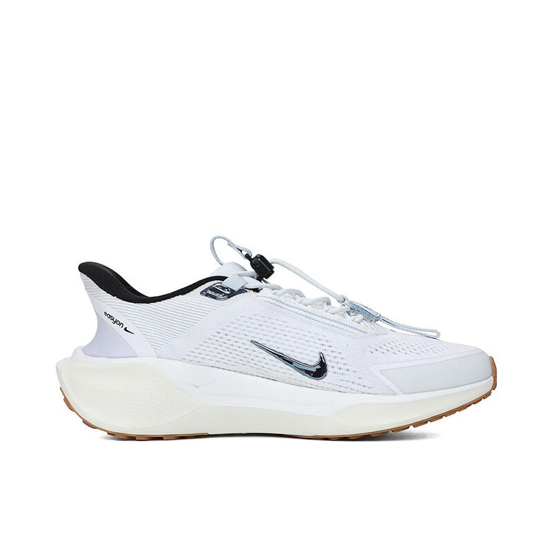 NIKE Women's Air Zoom Pegasus FlyEase Running Shoes, Black/White