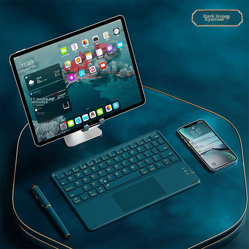 bow rechargeable wireless smart touch keyboard