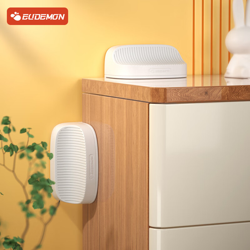 Eudemon anti-tipping cabinet connectors for kids furniture 2 pack