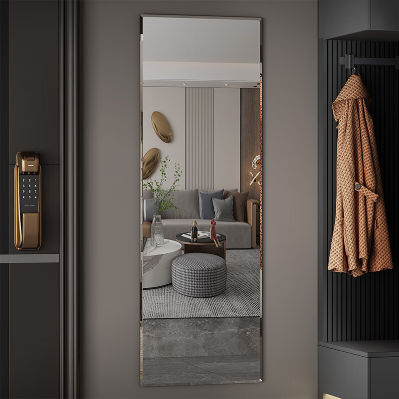 Anerya Full-Length Mirror - Explosion-Proof Wall Mount