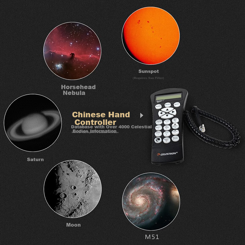 Celestron 150SLT Pro Stargazing Telescope for Deep Space Observation