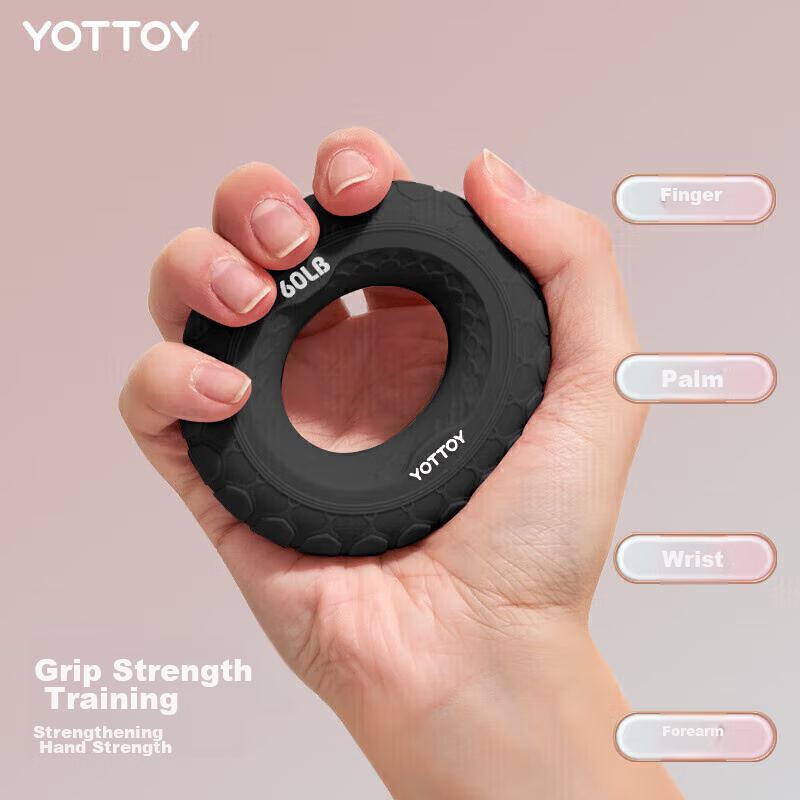 Yottoy silicone grip ring for men and women