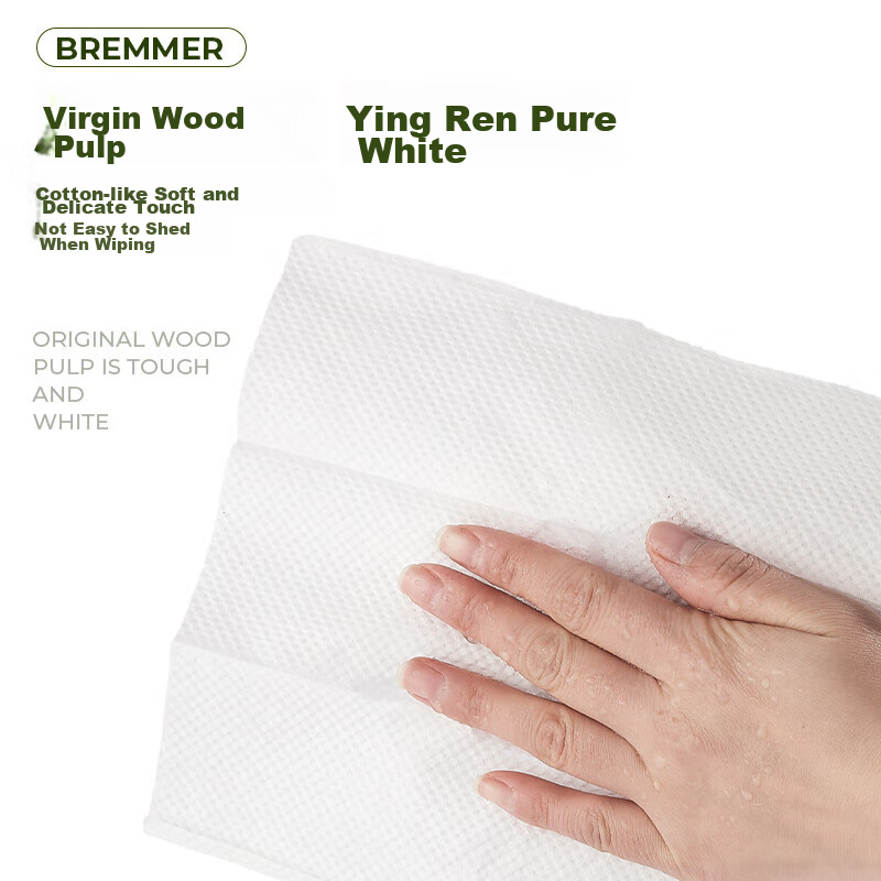 Bremmer 1-ply commercial tissue paper, 160 sheets x 20 packs