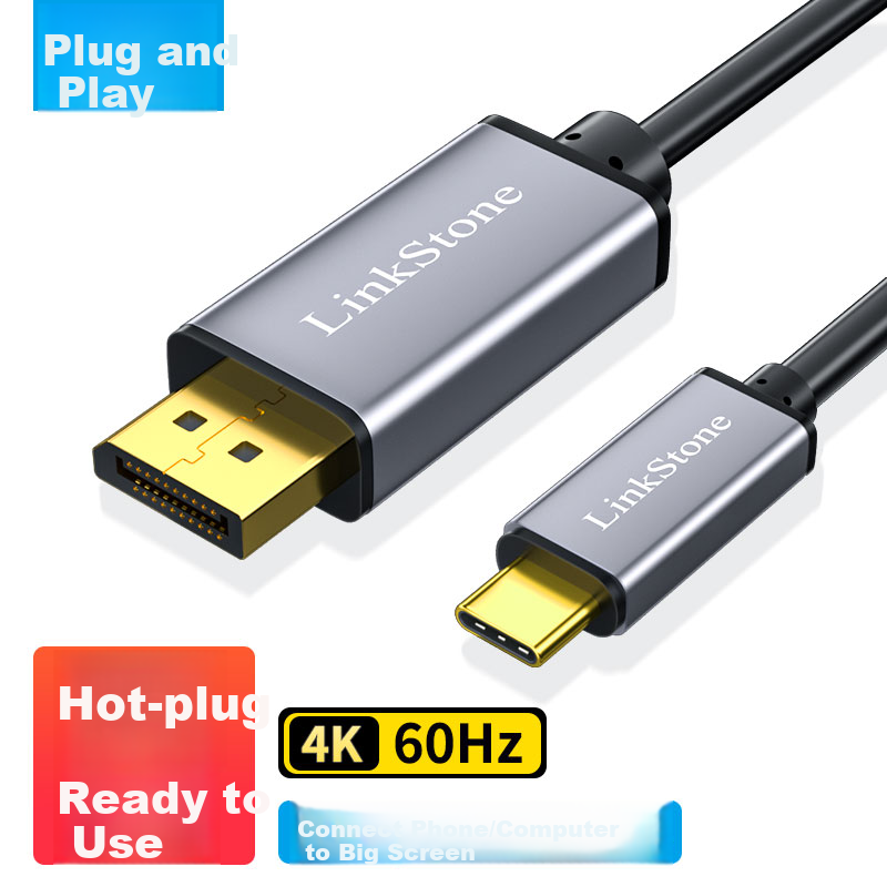 LinkStone 4K 60Hz Type-C to DP Converter Cable