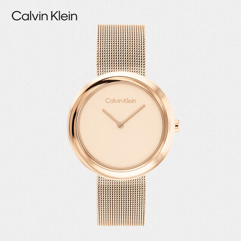 Calvin Klein luxury gold watch for women