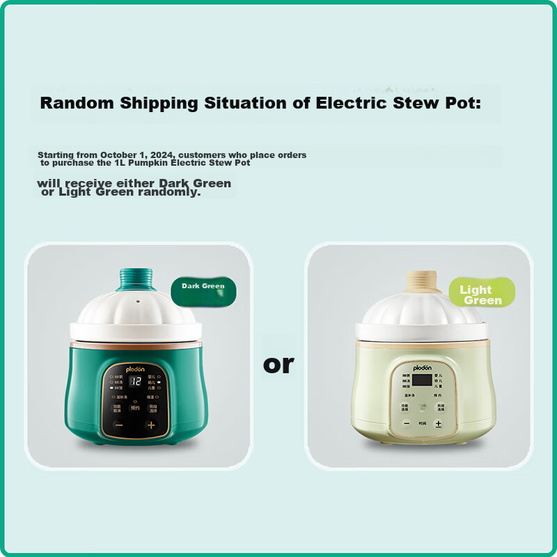 Plodon Ceramic Baby Food Processor and Stew Pot