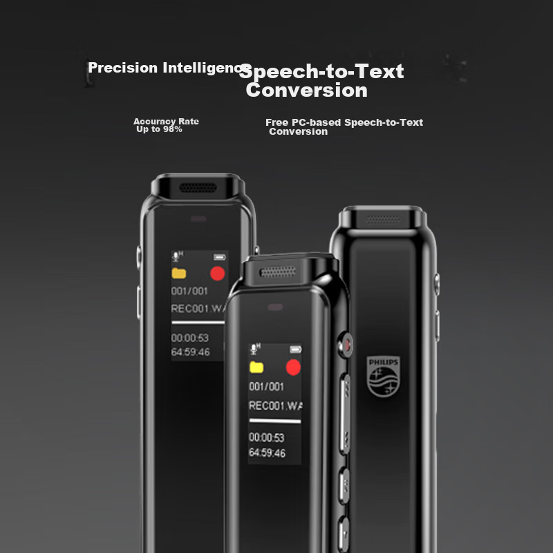 Philips 16GB Professional Voice Recorder VTR5010