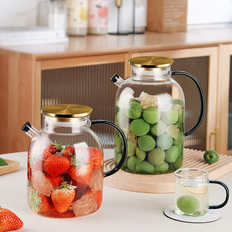 CristalGlass 2.5L Herbal Wine Infusion Bottle