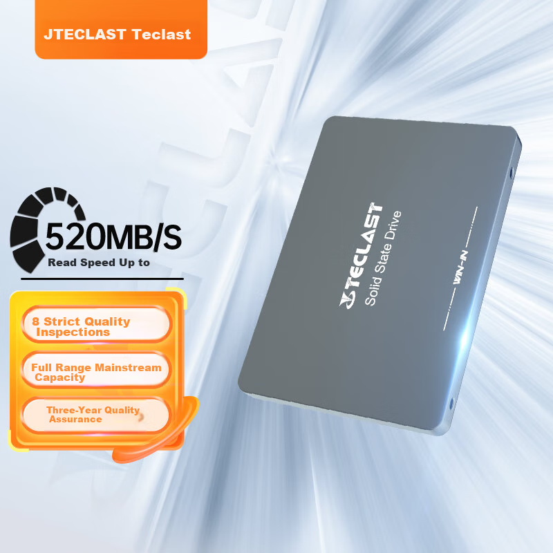 TECLAST 256GB SSD Stable Shadow Series SATA 3.0 Drive