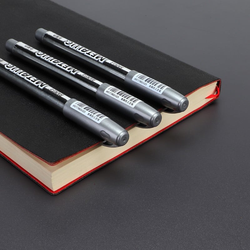 baoke mp550 silver water-based marker set