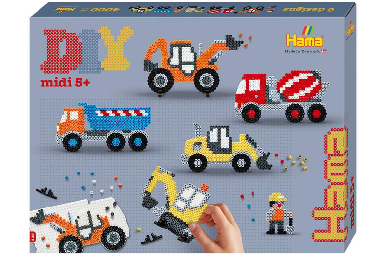 Hama - Midi Gift Box Construction Machinery (383163)
