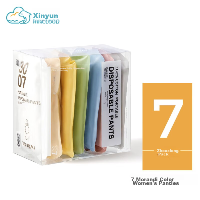 HINCloud 7-Day Women's Disposable Underwear Maternity Shorts