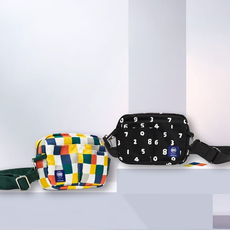 Kokuyo Sousou Canvas Pencil Case with Strap