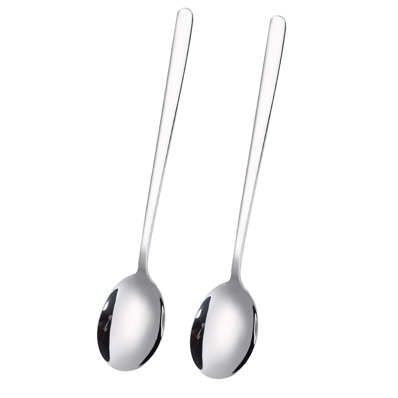 Shi Hua 304 Stainless Steel Soup Ladle Spoon Set of 2
