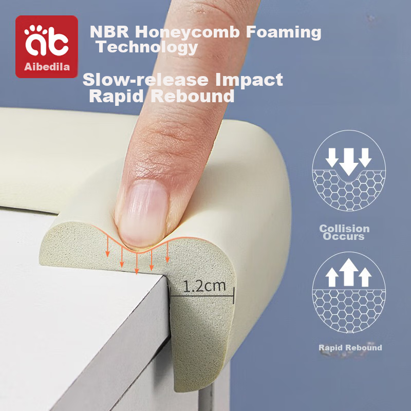 aibedila corner guards, anti-collision baby protectors, 10pcs