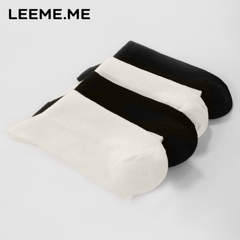 LEEME.ME Women's Antibacterial Socks 4 Pack